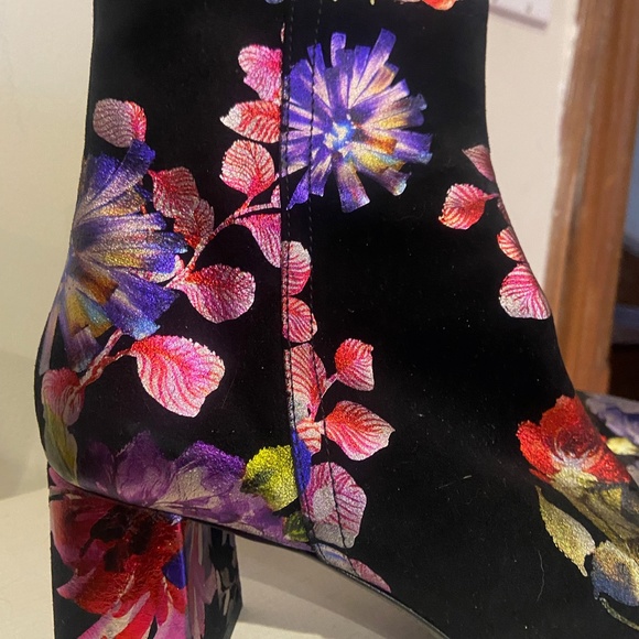 Miss-Fire fabulous painted suede boots sz 39 - Picture 11 of 11